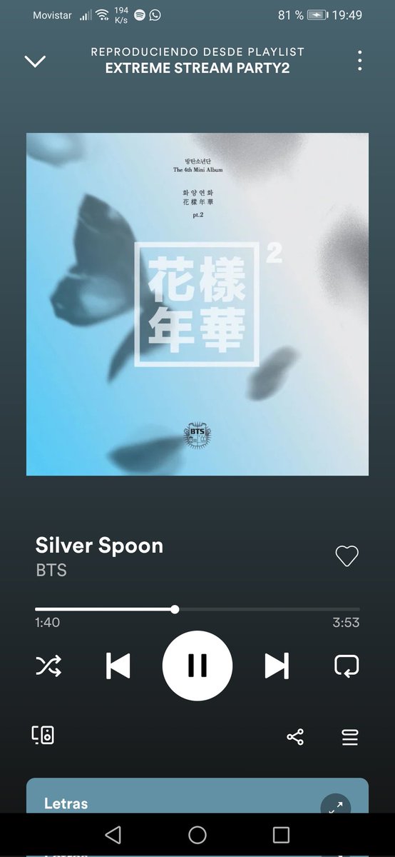 mercegt92's tweet photo. @purpleamiec @BTS_twt 3. Fake love
5 butter.
#ExtremeStreamPartyEc @BTS_twt https://t.co/x7OiNUHZra