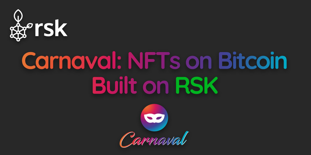 rsksmart_pt's tweet photo. Emita das primeiras NFTs no #Bitcoin com @CarnavalArtNFT construída na #RSK!
 
Carnaval é um marketplace de #NFT para artistas Iberoamericanos, que vai estar live durante a @TheBitcoinConf 2022!

👩‍💻Aberto para quem se registrar usando o acesso antecipado: https://t.co/w1t8FAHgwz https://t.co/efuwZ2r4IV