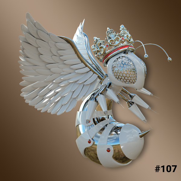 So pumped to have minted this Queen Bee NFT for @hiveinvestments! RNG gods were smiling down on me today, it seems

#DaaS #UoT #hive