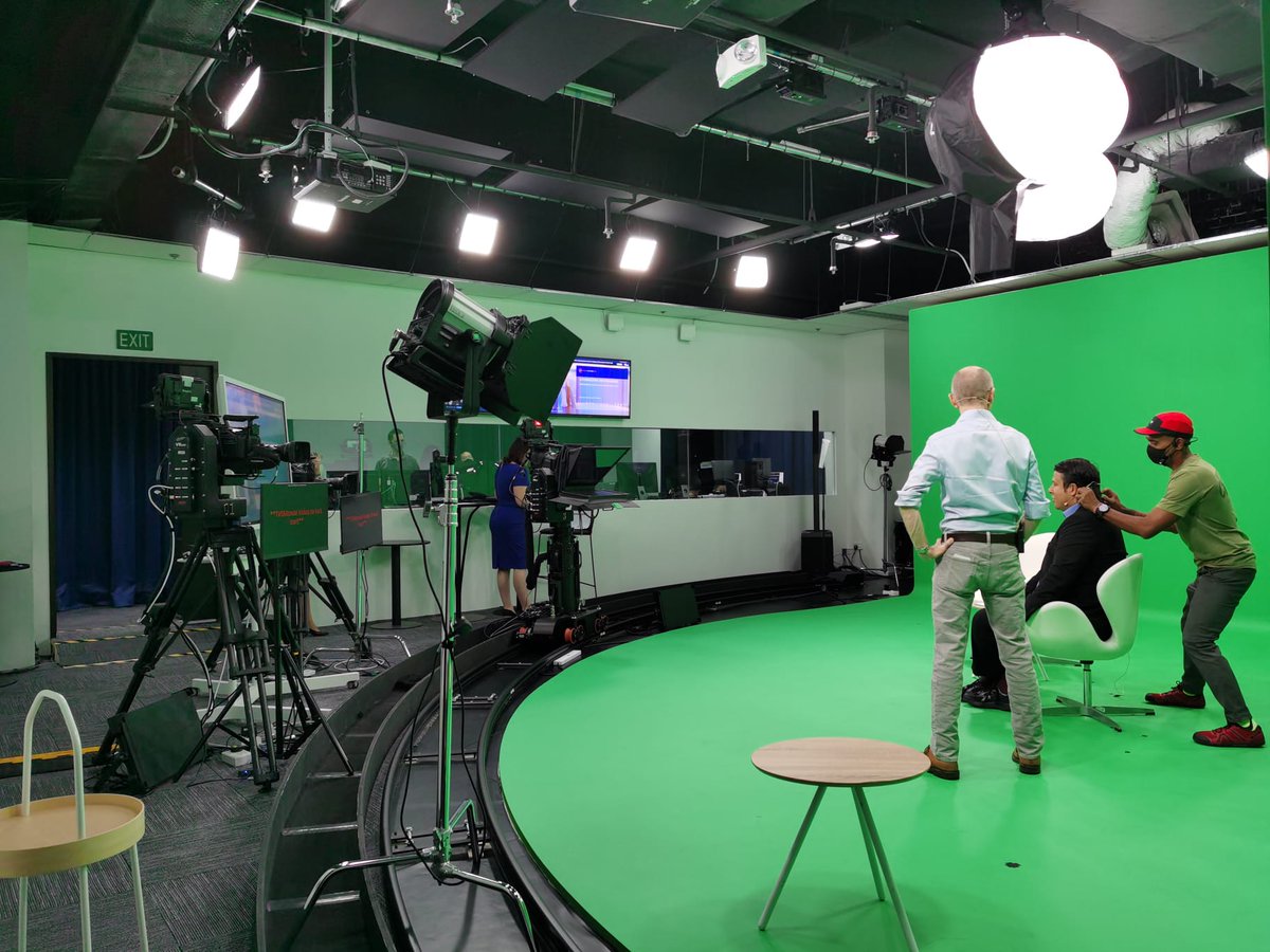 AsiaVideoIA's tweet photo. Final tech-checks before we go live for #aviaott 2022! Grab your coffee and join us live as we dissect and examine the video streaming industry in Asia. Be sure to follow us for more live updates! #aviaott https://t.co/Gews6G2tiN