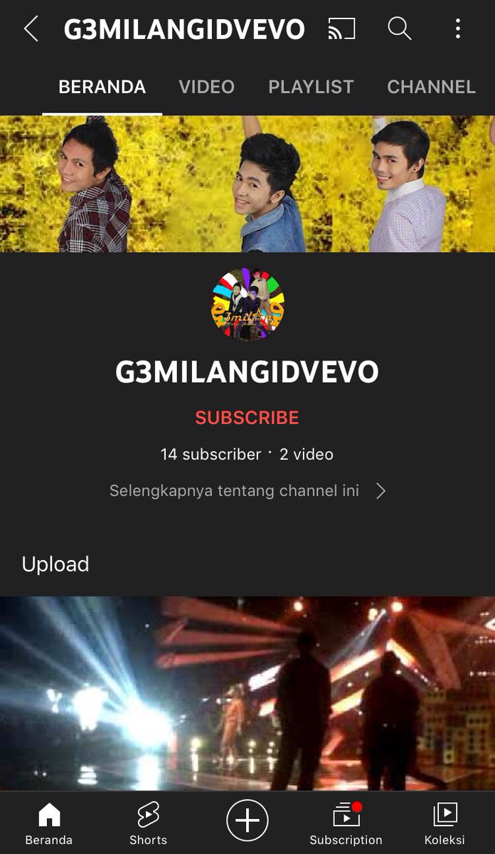 Halo <a href="/TeamYouTube/">TeamYouTube</a> Saya lapor bahwa akun YouTube Saya G3MILANGIDVEVO tidak bisa diakses/ login dikarenakan Saya tidak bisa mengakses akun email. Karena akun email masih yahoo. Mohon bantuan supaya Saya dapat kembali aktif.