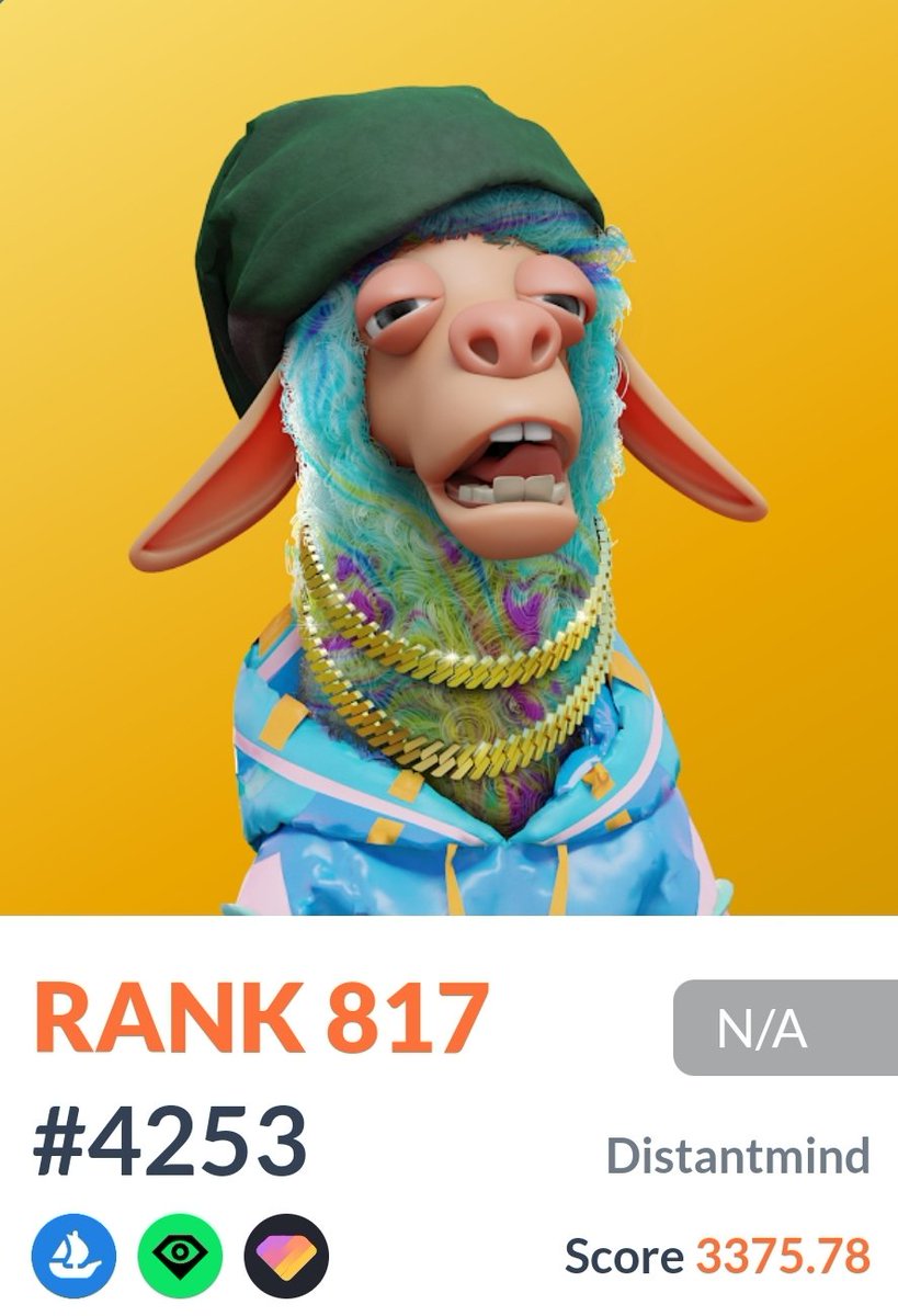 DistantMind_'s tweet photo. @RaritySniperNFT @LaidBackLlamas https://t.co/UzCEbLWenF