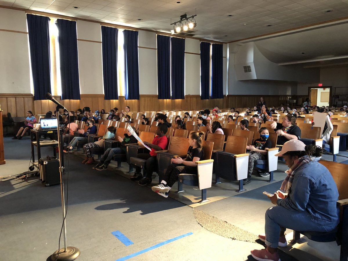mrs_dalessandro's tweet photo. The first in person Panda Palooza in over two years! Students’ and staff moral was boosted! The students are ready to take on the NYS tests!
#climbingtogreatness #porterpandas @PorterElemSCSD @SyracuseSchools https://t.co/jn2Vh7gRKk