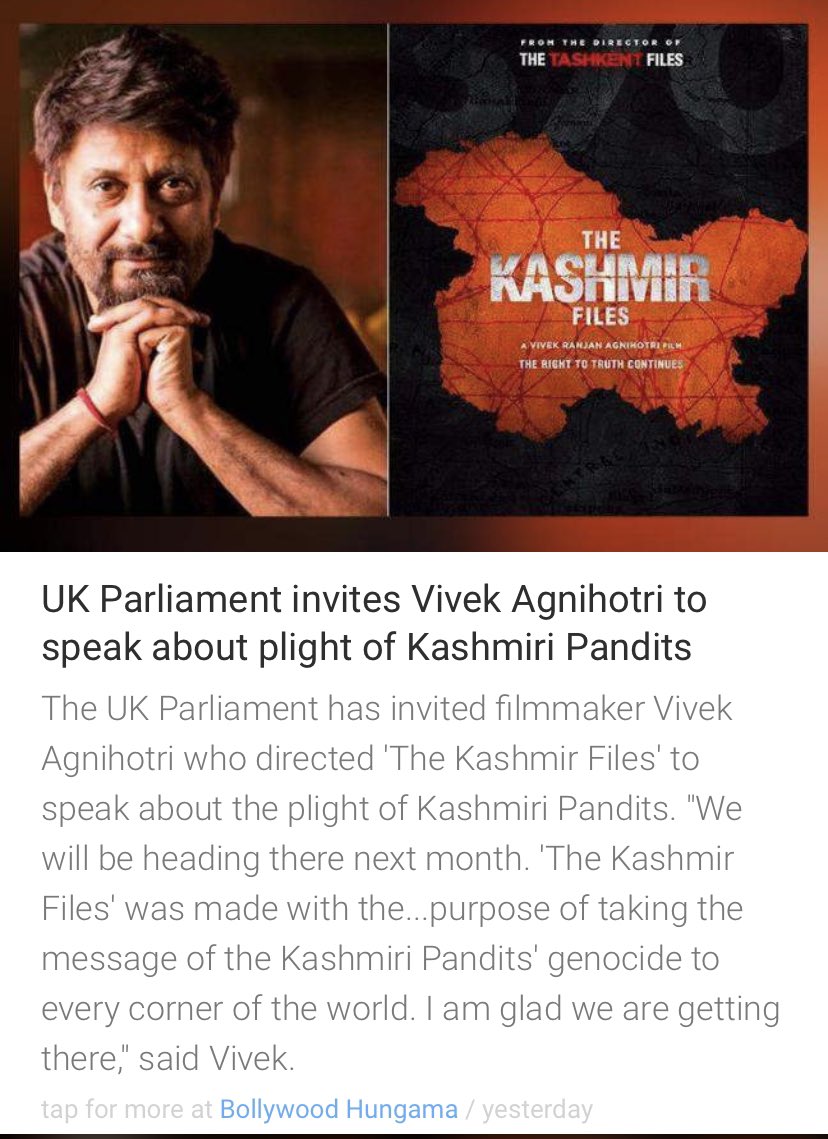 The Kashmir Files जैसी सच्ची फ़िल्म को झूठा कहने वालों के मुँह पर अब uk  का थप्पड़..
<a href="/RahulGandhi/">Rahul Gandhi</a>
<a href="/ArvindKejriwal/">Arvind Kejriwal</a>
<a href="/rssurjewala/">Randeep Singh Surjewala</a>