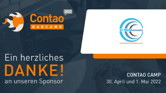 Zwei Tage Contao Wissen Pur – am 30. April und 1. Mai 2022 sehen wir uns in Potsdam. Vielen Dank an unseren Bronze Sponsor Scrum Events 🤝.

Mehr erfahren über Scrum Events unter scrum-events.de

#ContaoCamp22 #Contao #ContaoRocks