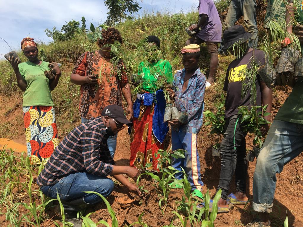 Museminarij's tweet photo. Kubufatanye na Conservation heritage Turambe,Intore z'iri k'urugerero,ubuyobozi bwa @MMusanze,n'Abaturage,hakozwe  umuganda wo gutera ibiti bivangwa n'imyaka ndetse n'ibiti bya avocado.umuganda wagenze neza.@AMpuhwe ,@ramuli_janvier @kamaxelle @MusanzeDistrict https://t.co/AQJJqIY68G