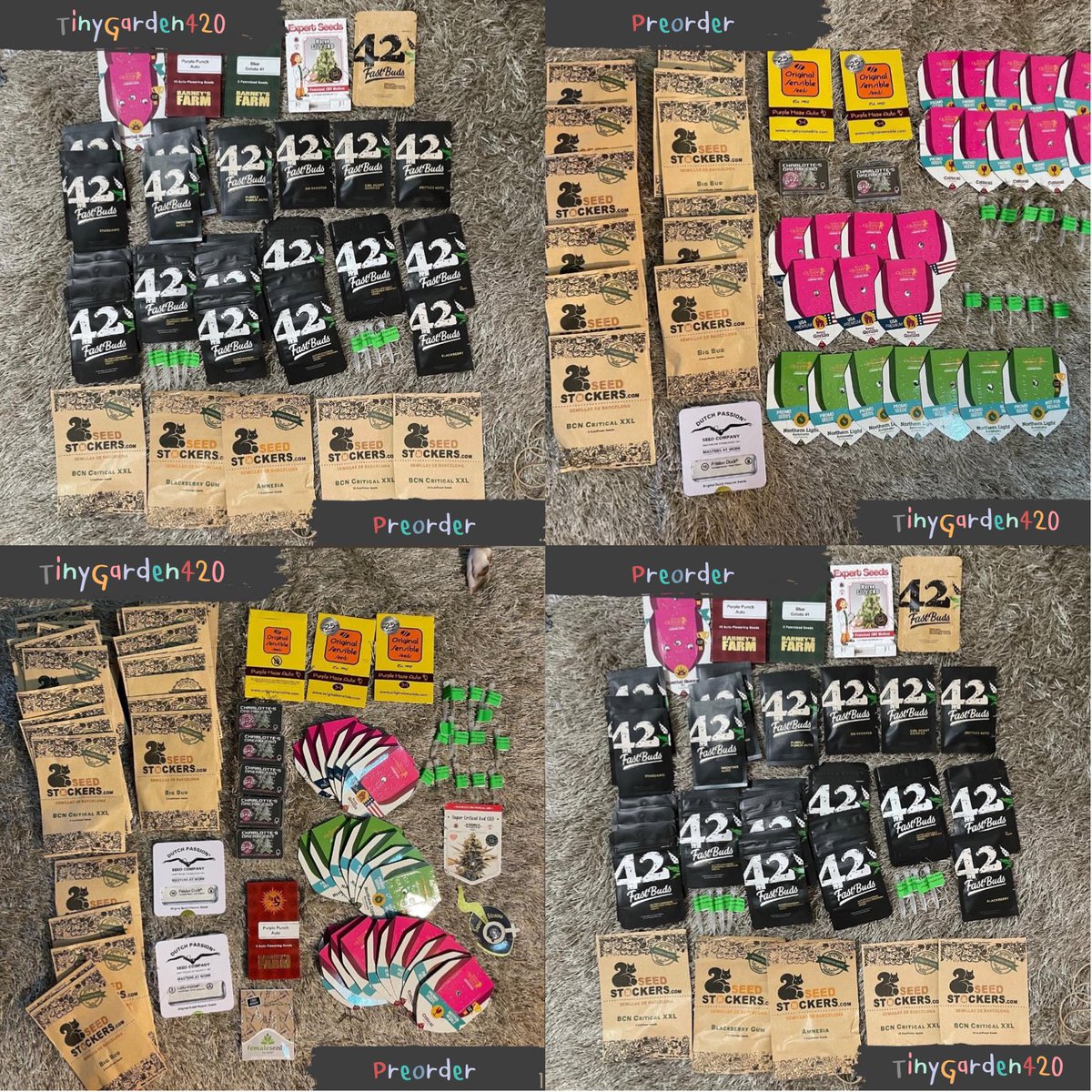 tinygarden420's tweet photo. มาแล้วว #เปิดพรีออเดอร์เมล็ดseedcityรอบที่1 🥰✨ 

✨ สั่งมาปลูกก็ได้ สั่งมาขายก็ดี ✨
ปิดพรีออเดอร์วันที่ 4 เมษายน

1 หาสายพันธุ์ที่ชื่นชอบจาก https://t.co/EPqZF1JRNY
2 บอกแอดมินว่าอยากได้กี่เมล็ด
3 รอโอนและรอรับเมล็ดได้เลยภายใน 30 วัน

✨ค่าพรีออเดอร์ 390 ✨ https://t.co/Hu1gRpHEUp