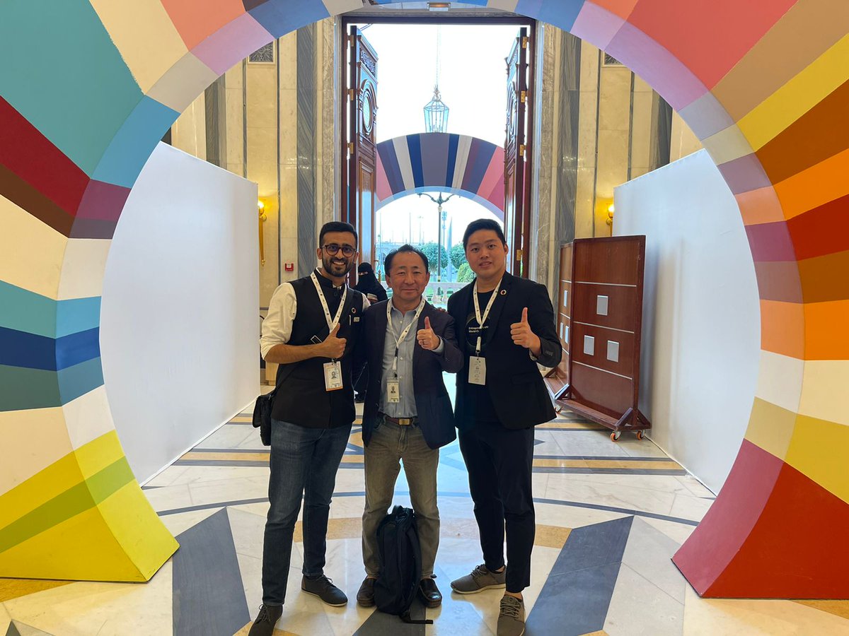 GenforIndia's tweet photo. @yatinthakur, MD GEN India and Chairman GEN Asia with Hiro Nishiguchi, CEO @JapanInnovation and @jayrenteo, MD GEN Singapore at #GEC2022, a global entrepreneurial revolution that continues to grow building a shared engine of innovation and economic growth in countries everywhere. https://t.co/WG7yTEbhVV