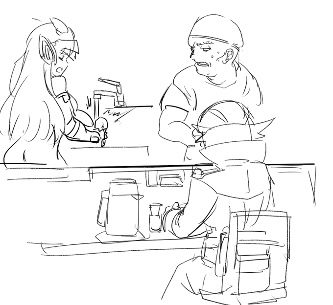 ラーメン屋で無銭飲食して働かされるEVESON 