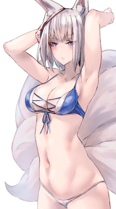 #今月描いた絵を晒そう
脇見せポーズ 