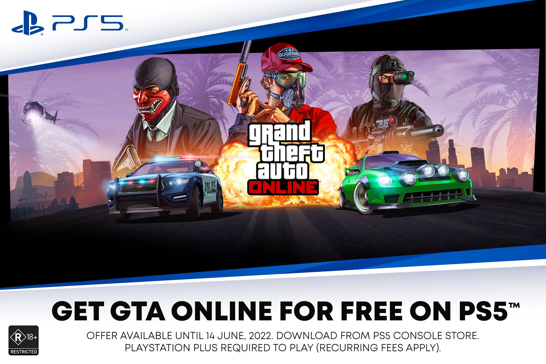 How to download GTA Online for free on PS5