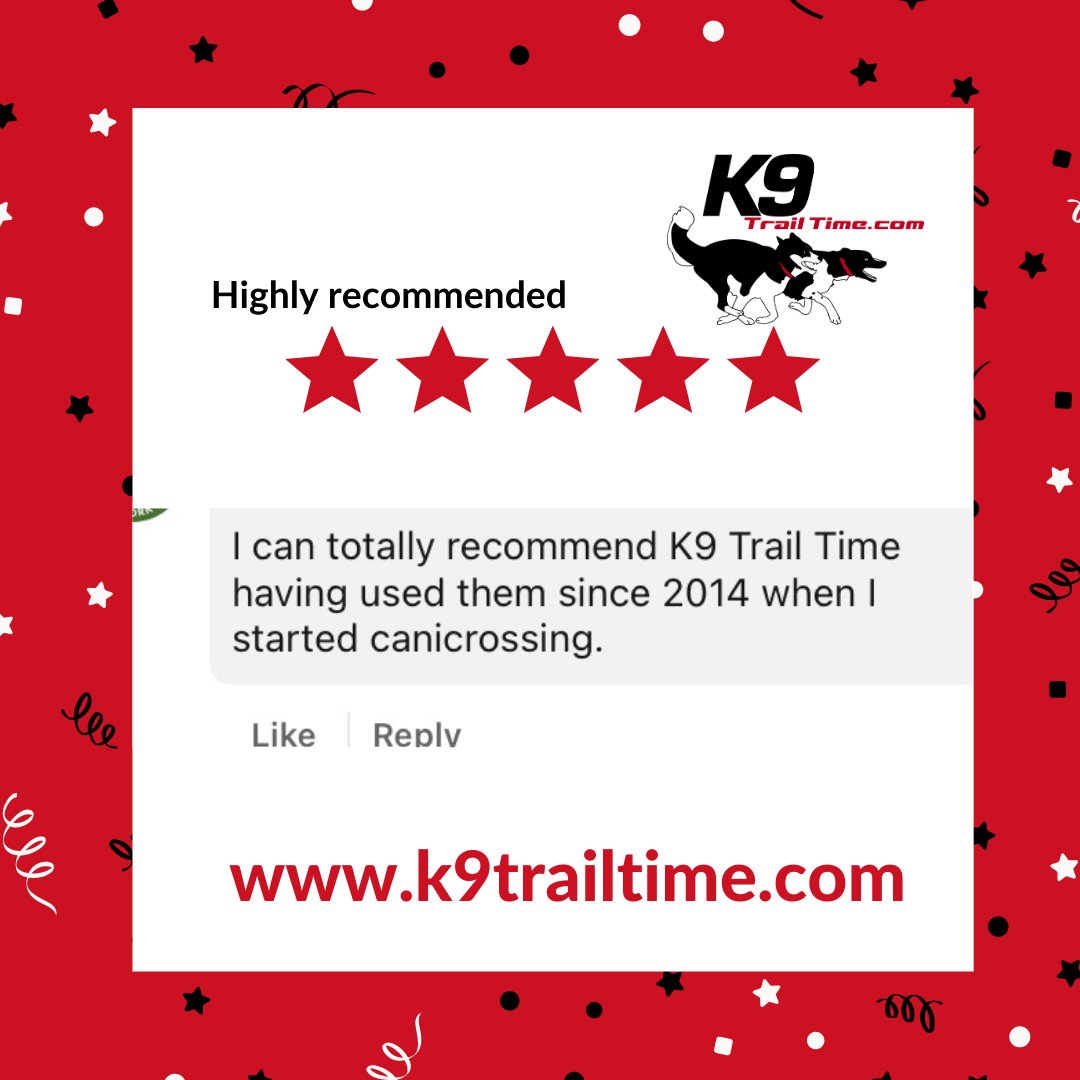 K9TrailTime's tweet photo. #whyuswednesday
We have been around a long time now - 10 years almost to the day! We're so proud that we've been able to help so many people start their canicross journey with their dogs ๐พ๐
#k9trailtime #activedogsarehappydogs #smallbusiness #businessreview https://t.co/wGAv0sxJvO