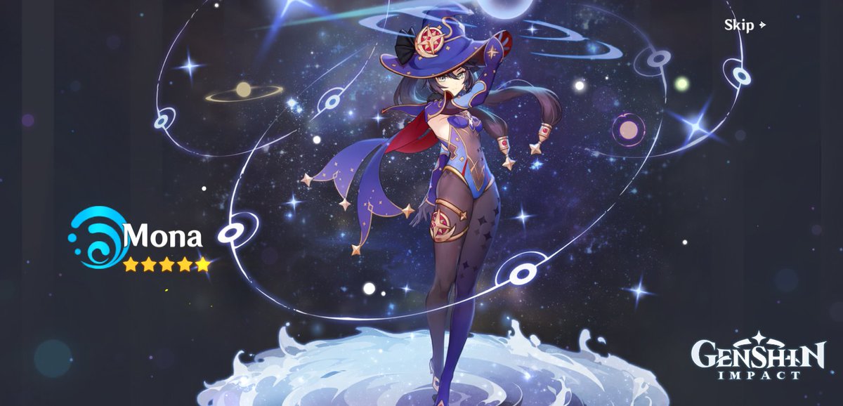bleepboink's tweet photo. SHE FINALLY CAME HOME JWOKDODNDOSJD I'm so happy I lost 5050 😭😭 💙💙💙 #GenshinImpact #Mona https://t.co/O4JtffbNQL