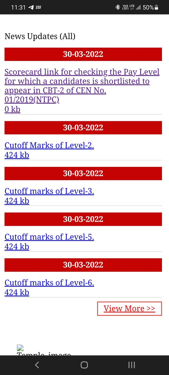 purnimagaur9's tweet photo. RRB RANCHI
का revised result आ चुका है। जल्दी ही अन्य zones का update भी होगा।
#RRBRANCHI
#NTPCRESULT
#RRB NTPC CBT-2 RESULT https://t.co/1M7bZytQe3