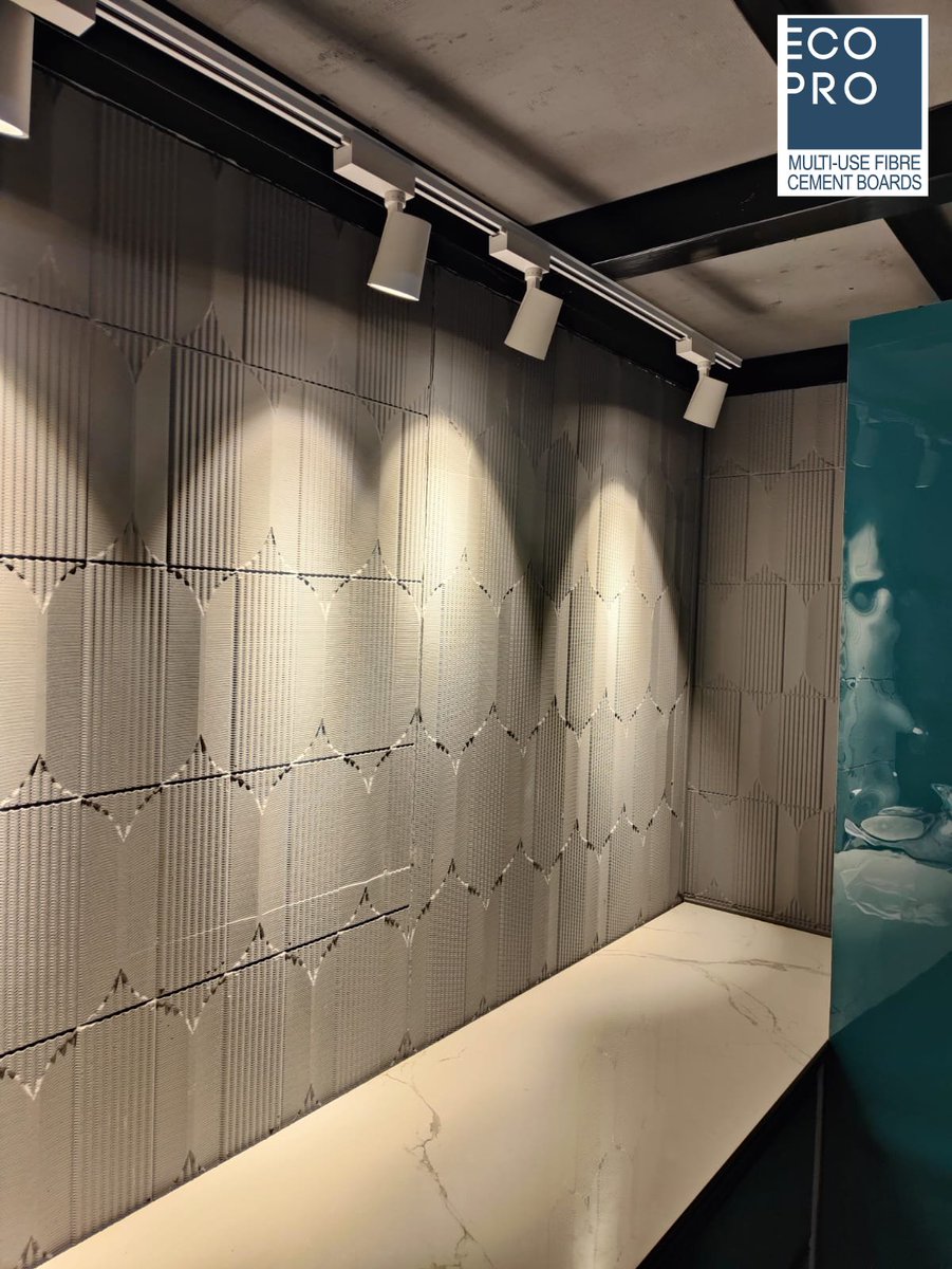 Sahyadriltd's tweet photo. Thinking out of the box is now made easy. Ecopro is your partner in highly aesthetic interior designs with its multipurpose Fibre cement boards.
#EcoPro #EcoProLife #Handcraftedbricks #Lineadesign #Linea #bricks #fibrecementboards #modularhome #hotel #exhibition #ceiling #cnc https://t.co/txKClLbu88