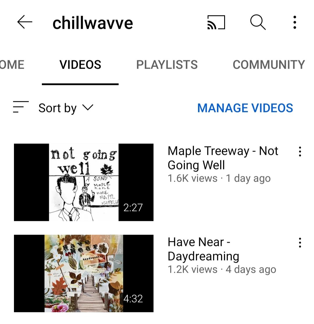 chillwavve's tweet image. YouTube algorithm said "chillwave, I gotchu"