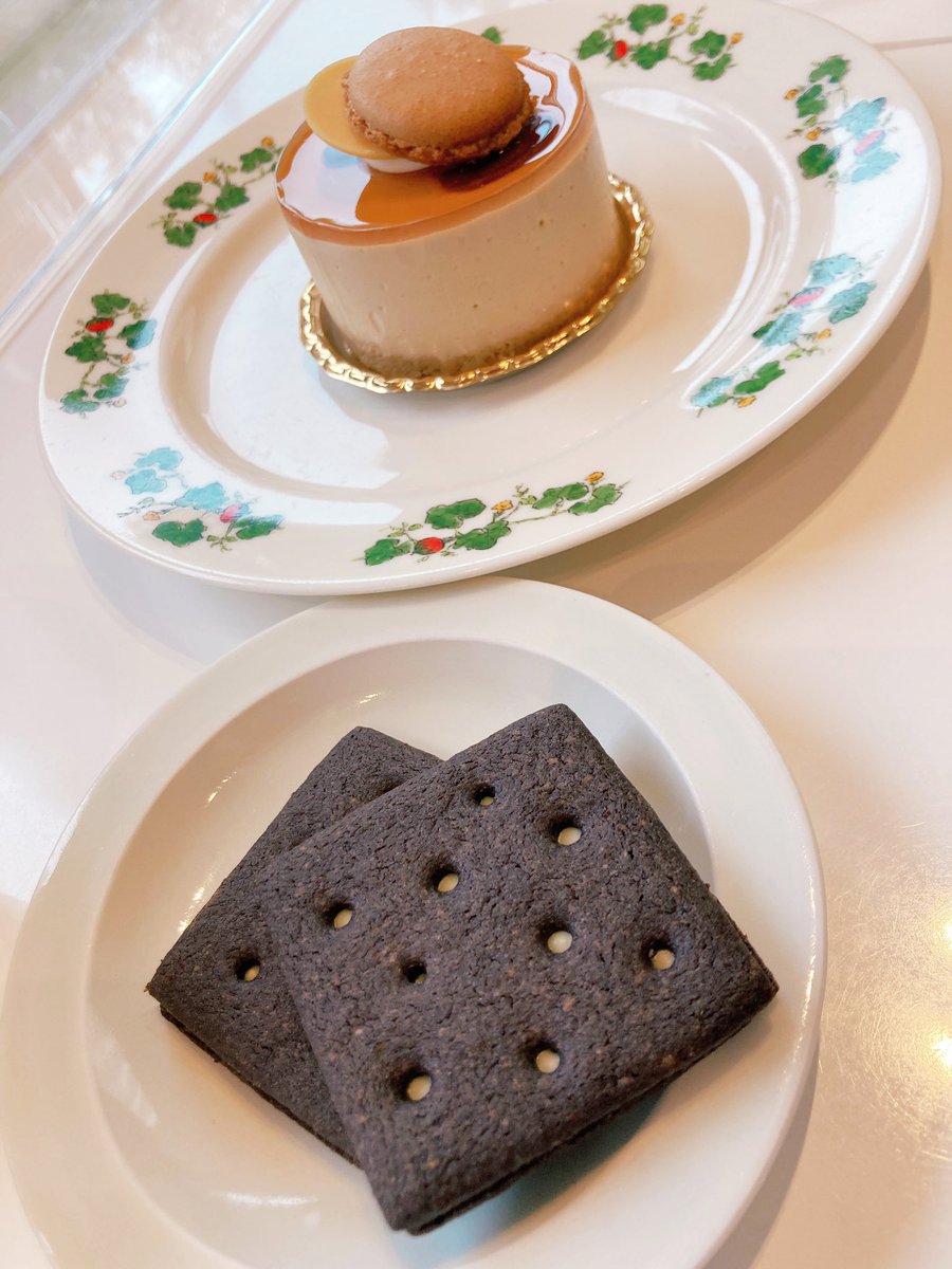 🍽 兼 今日はのんびり3人で少しだけ外出🎶帰りに ○ハヤシライス ○ケーキ→私 ○クリームたっぷり☕️ ○クッキー ご馳走さまでした😋 🌸Have a nice afternoon!🌸 外にて