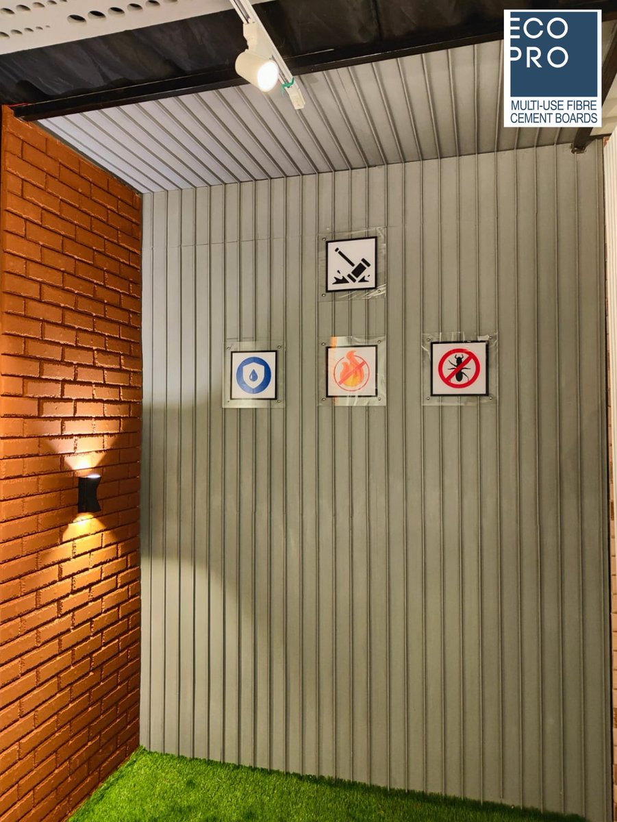 Sahyadriltd's tweet photo. Thinking out of the box is now made easy. Ecopro is your partner in highly aesthetic interior designs with its multipurpose Fibre cement boards.
#EcoPro #EcoProLife #Handcraftedbricks #Lineadesign #Linea #bricks #fibrecementboards #modularhome #hotel #exhibition #ceiling #cnc https://t.co/txKClLbu88