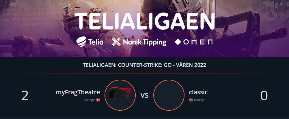 2-0 mot classic i @telialigaen_ 3.div ! GGWP!