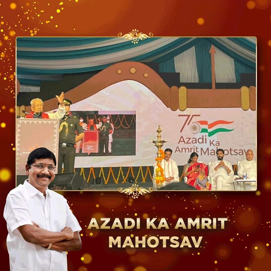 drseshareddyn's tweet photo. 'ఆజాదీ కా అమృత్ మహోత్సవ్' 75 సంవత్సరాల ప్రగతిశీల భారత���ేశాన్ని స్మరించుకోడానికి మన రాజమహేంద్రవరం విచ్చేసిన ఆంధ్ర ప్రదేశ్ రాష్ట్ర గవర్నర్ శ్రీ బిశ్వభూషణ్ హరిచందన్ గారు, యూనియన్ మినిస్టర్ శ్రీ కిషన్ రెడ్డి గారిని కలవడం ఆనందకరం... https://t.co/fbuLj5jr31