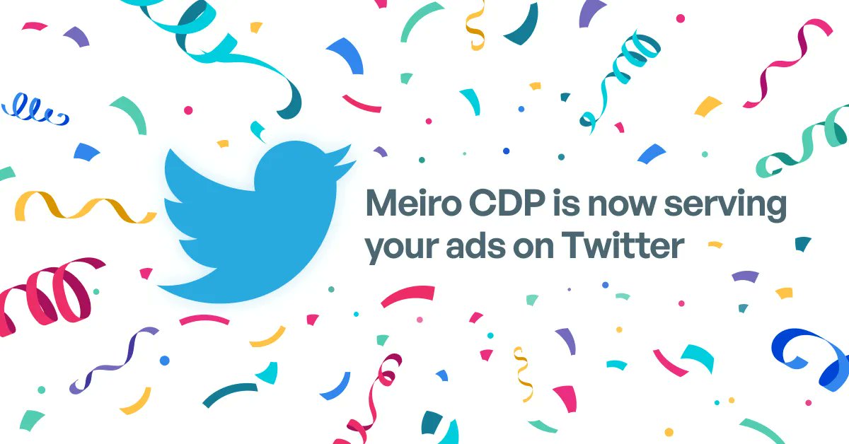 We are bringing a new integration with <a href="/Twitter/">Twitter</a> Ads to our Meiro CDP users. 🎉 Activate audiences from Meiro with #TwitterAds Audience loader. Start reaching your existing and potential customers! 🤝
#DataDriven #MarketingDigital #twitterads #cdpmeiro #cdp