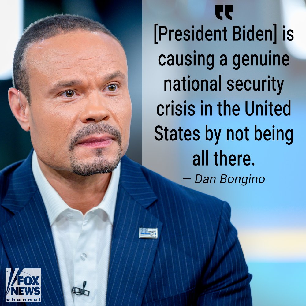FoxNews's tweet photo. 25TH AMENDMENT: On 'Hannity,' ‘Unfiltered’ host @dbongino says Americans need to ‘seriously consider’ removing the president as his ‘cognitive decline’ may be worsening tensions with Russia. https://t.co/jv1leVU7x8
