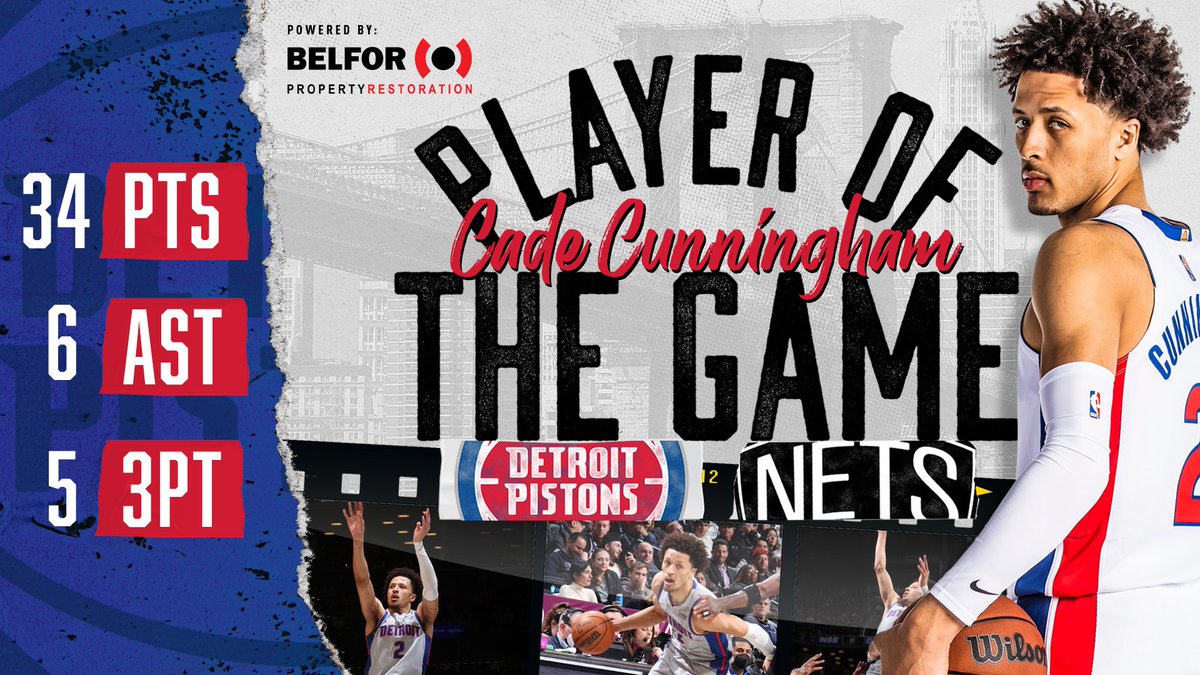 DetroitPistons's tweet photo. RT if #CadesThatGuy 👀
@BELFORGroup | @CadeCunningham_ https://t.co/BYwHdZa6Rx