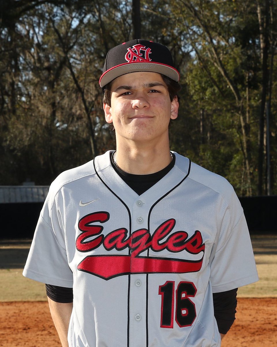 NFC_Baseball's tweet photo. Eagles (7-3) win 5-4 in extra innings at Wakulla(8-4).  @JeddJones24 3-4, 3B,2 RBIs. @josh_schuchts 2-4, 2B. @TraylonRay6 2-4, 2B. @NoahMiller_21 2-5, 2B 2 RBIs.  @Aidenb1510 5.1 IP 5H 2 ER 7 Ks.  @TNarkinsky 2 IP, 2 H 3 Ks. https://t.co/c1JOkI4Zpg