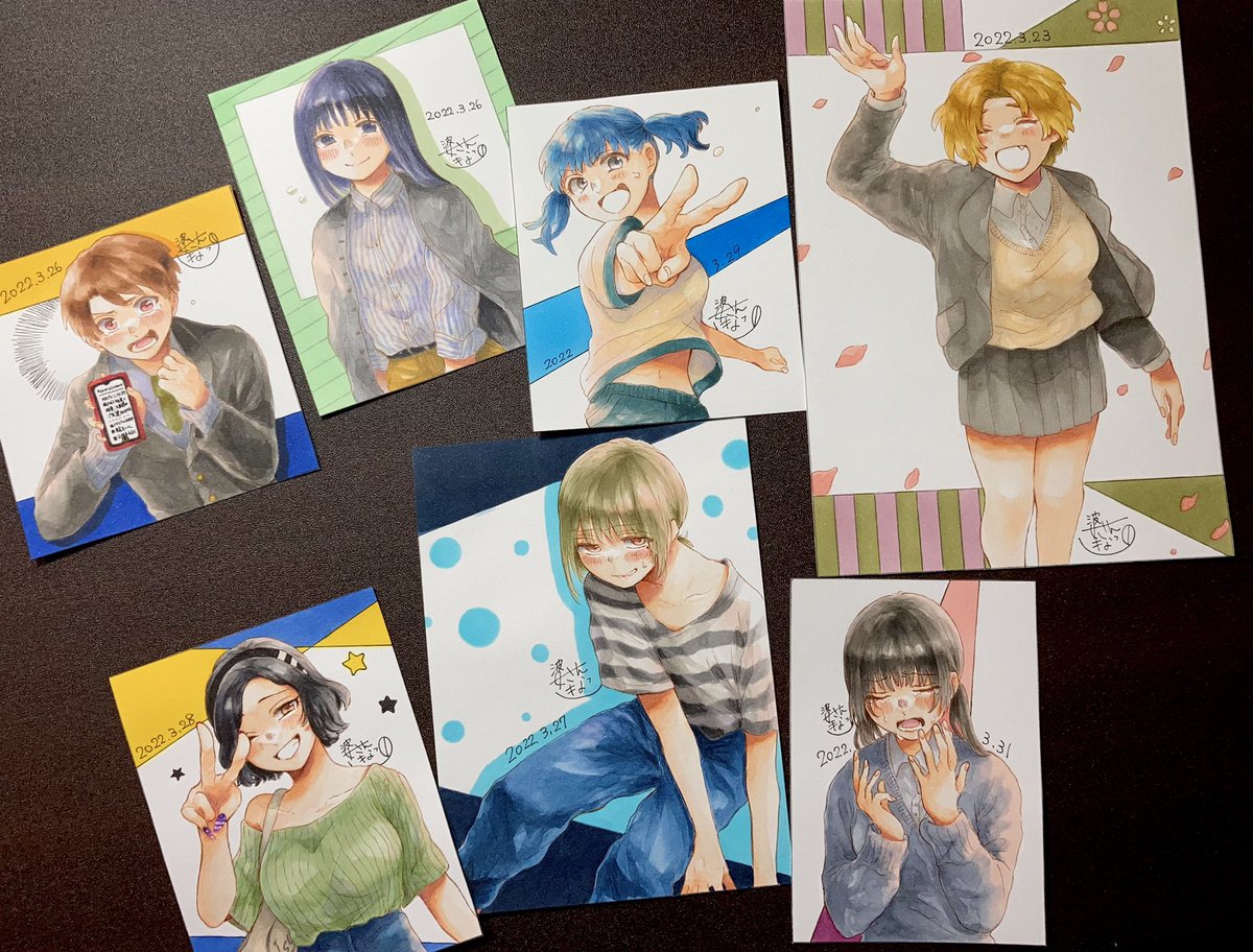 明日
31日20:00〜(夜8時)
こちらの原画達の通販をします!
3月分通販です!
良かったらよろしくお願いします〜🙏
https://t.co/AS3EBdY3Oj https://t.co/GAy4NYL49l