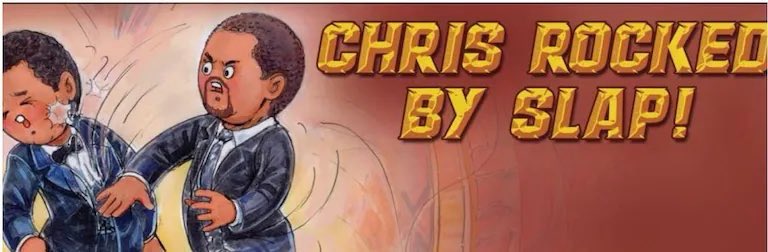 NorwardSears's tweet photo. #SocialMedia is buzzing about the #WillAndChris slap that happened at the #Oscars2022. With no blame being placed on the #Oscars  nor the network it’s was aired. Security not called, didn’t cut to commercial &amp; had camera crew shooting it. Wow Just took the ratings and ran hu.😤🤨 https://t.co/fauKit7RM3