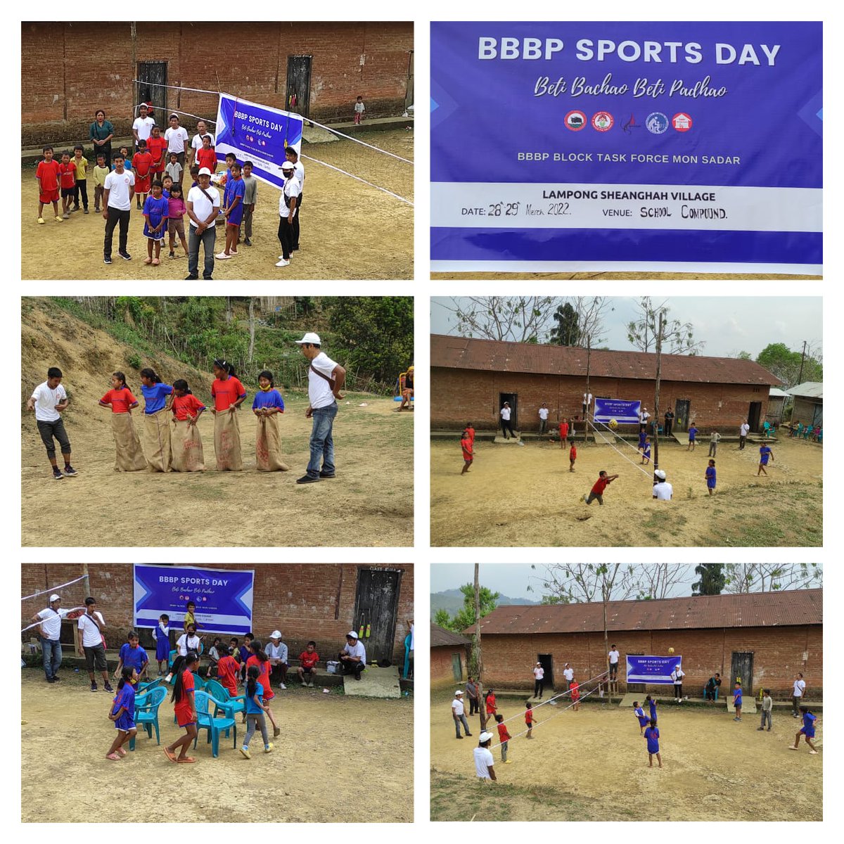 beti_mon's tweet photo. BBBP Sports Day held at Lampong Sheanghah GMS on 29th March 2022

BBBP BLOCK TASK FORCE MON SADAR
@nld_srcw 
@DEO_MonDistrict 
@MyGovNagaland https://t.co/hDTvRiQX3w