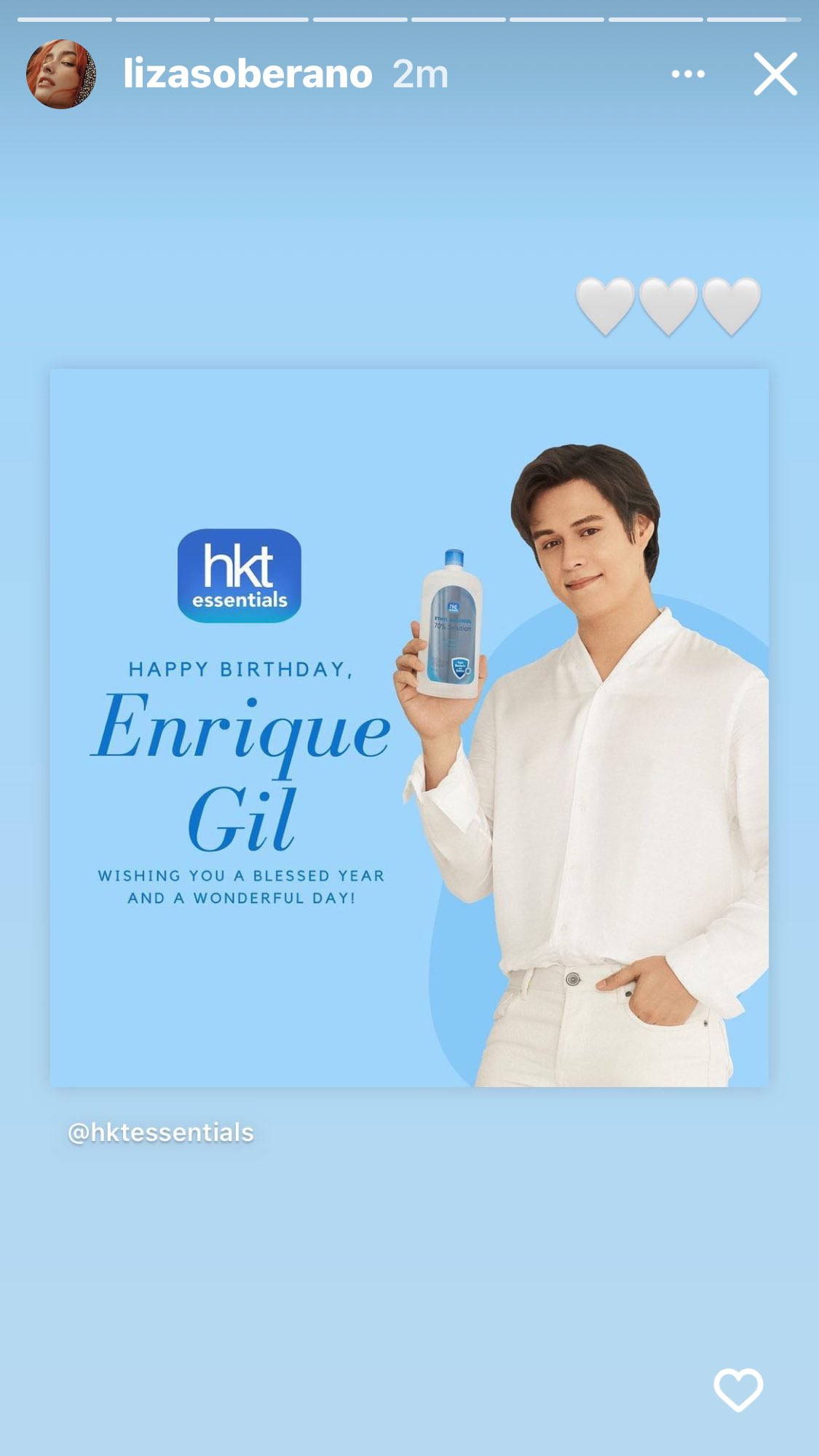 Happy Birthday Enrique Gil !!
Love fr. Liza   ENRIQUE TURNS THIRTY 
