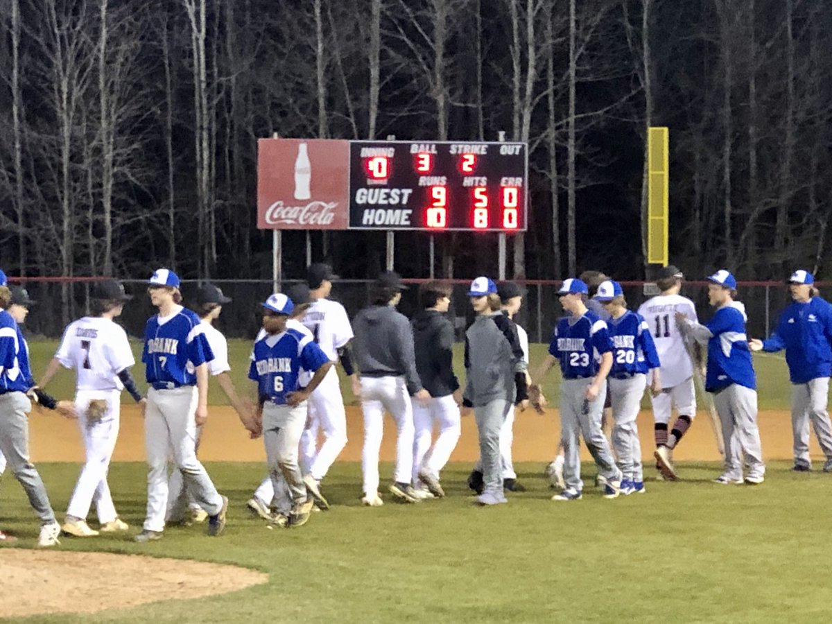 Signal wins 10-to-9 in the 10th inning after another hard fought battle with Red Bank.  Great game Eagles &amp; Lions! ❤️🦅⚾️🦁 #GoEagles #SMMHSsoars <a href="/SMMHSEagles/">Signal Mountain Middle High School</a> <a href="/Signalbaseball/">Signal Baseball</a>
