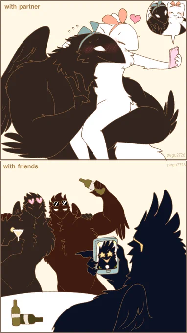 🤍&amp;🖤 