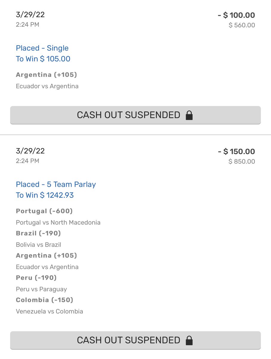 PointBlankBet's tweet photo. a thank you to Argentina soccer for blowing a 1-0 lead in the 91st minute 
🙃 
#GamblingTwitter #degen #fuck https://t.co/fGGgQLfqS0