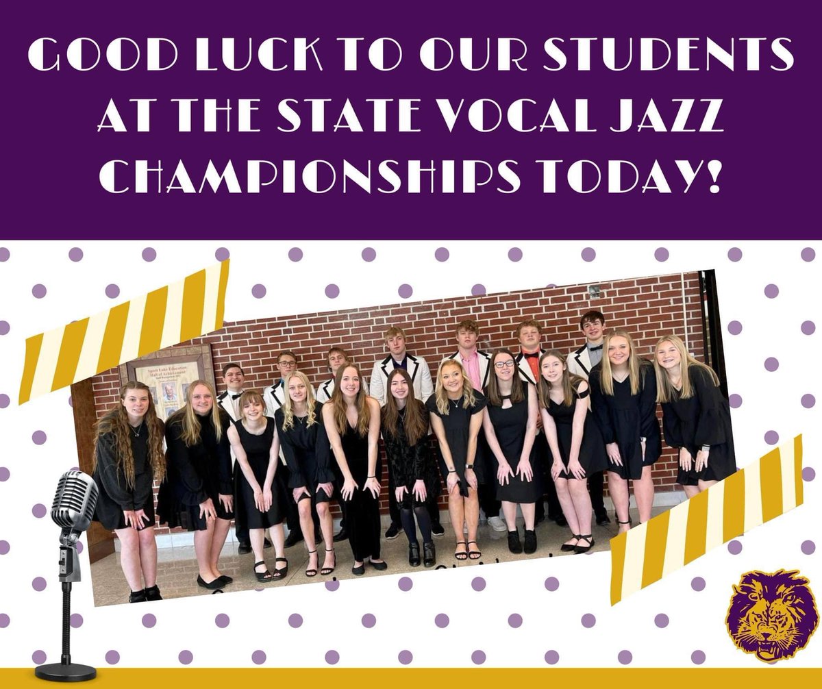 hawfer2's tweet photo. Dozens of schools submit, 8 selected and this talented bunch brought home 4th! Proud of the “roar’n Jazz!! #clpride https://t.co/CSyWTXJXzk