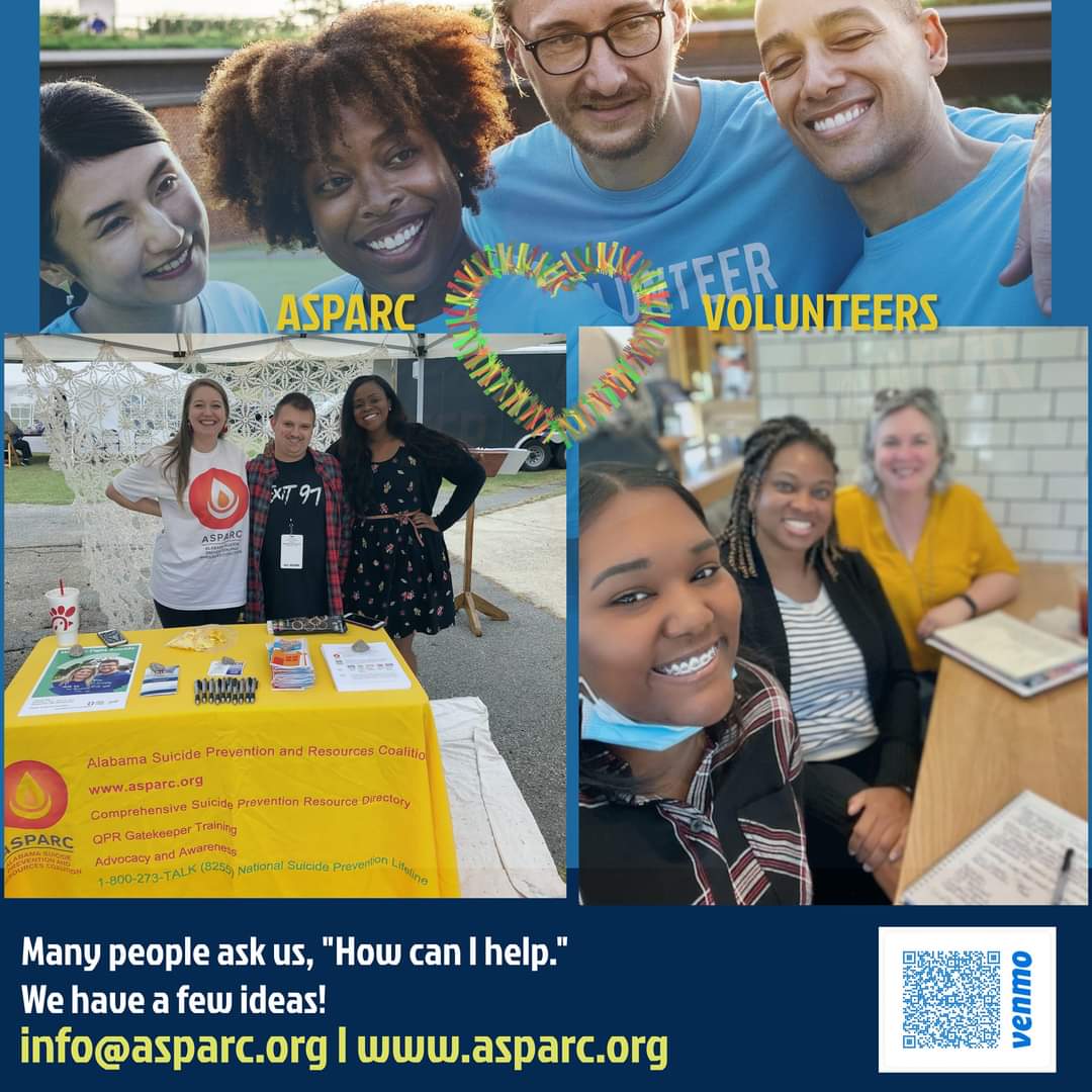 CherylSuzette's tweet photo. We love our @asparcAL volunteers! https://t.co/9lZhPJAFKI