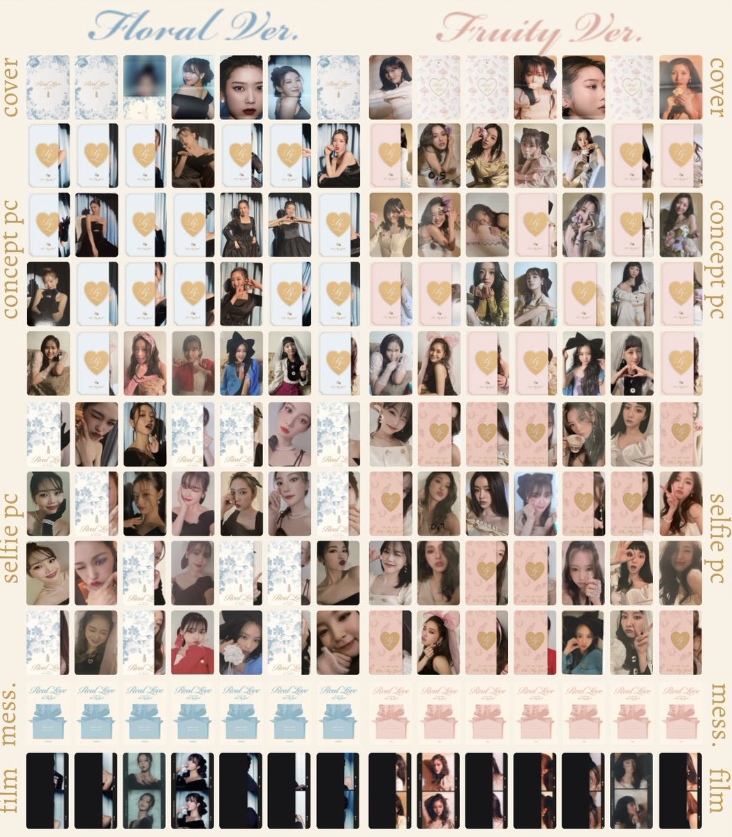 오마이걸 포카 I'm working on an Oh My Girl Real Love Photocard
