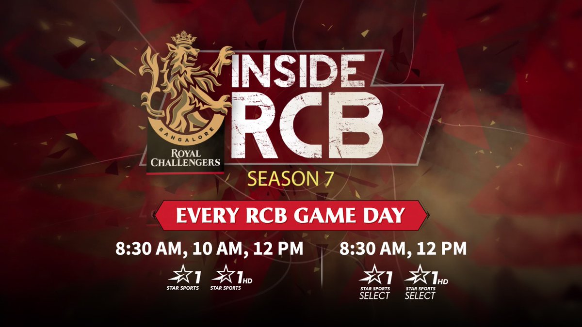 StarSportsIndia's tweet photo. A friendship that goes beyond 22 yards! ❤️
Hear from @imVkohli as he shares his memories about @ABdeVilliers17! 🥺
And keep up with all things @RCBTweets with #InsideRCB! https://t.co/mxIwWMwYI8