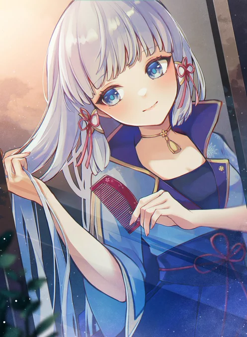 #今月描いた絵を晒そう
原神の女の子をたくさん描いた月でした〜 