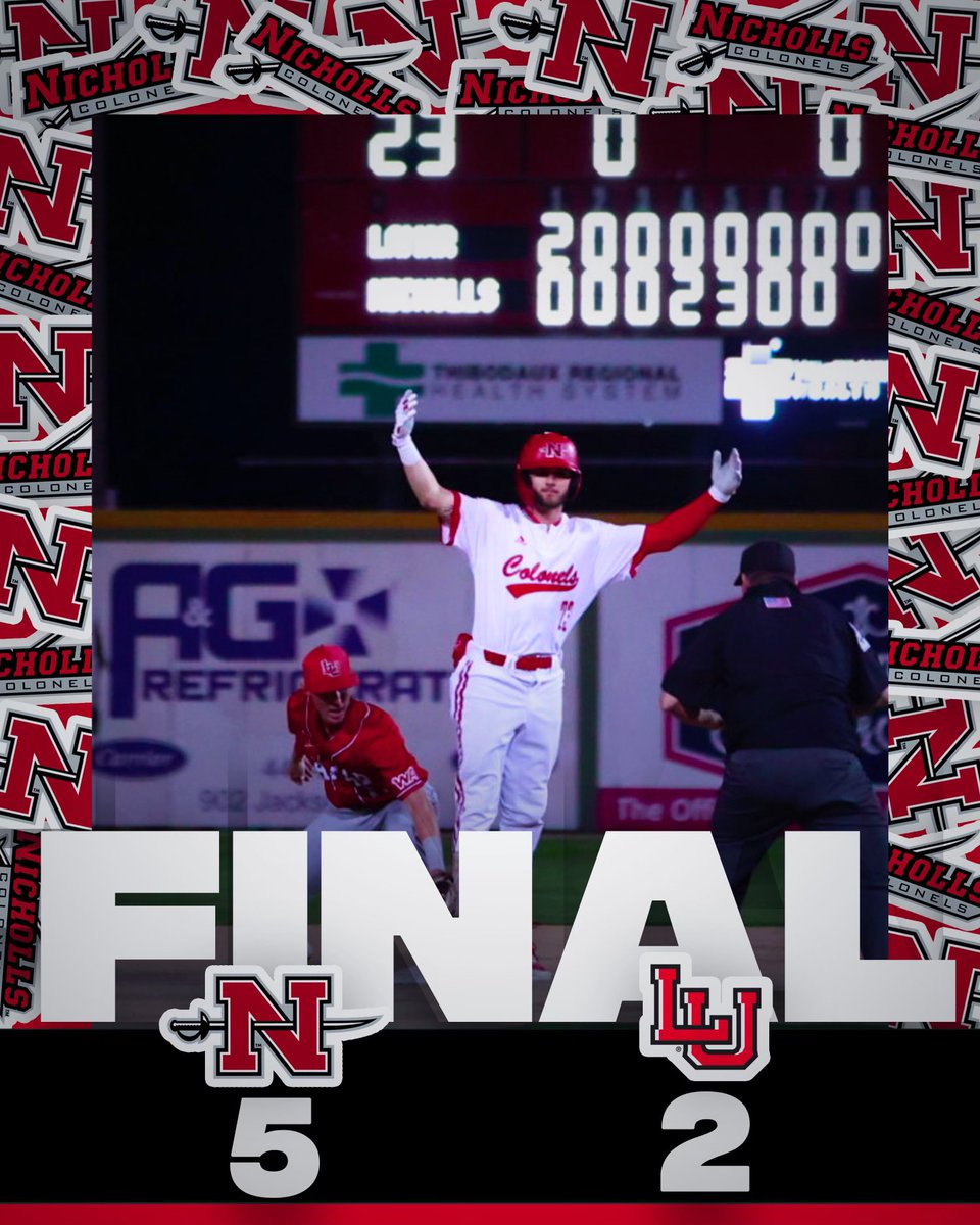 Nicholls_BSB's tweet photo. 5️⃣ wins in a row ‼️ https://t.co/08AIgonj1F