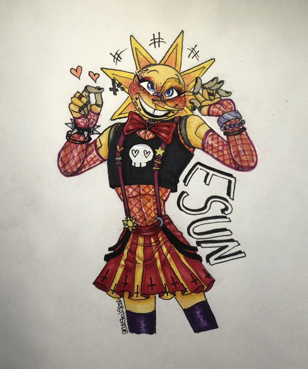 celestialspork's tweet photo. Esun/Eboy Sunny timeee #sundrop #sundropfnaf #moondrop #fnafsecuritybreach #fnafsb https://t.co/HlBaHjhjYg
