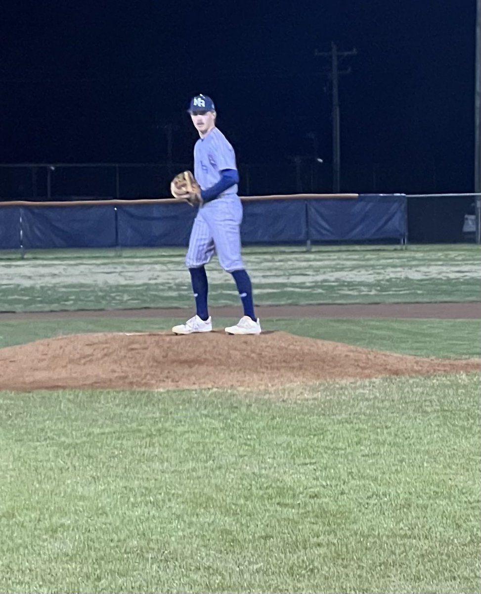 big time shout-out to @GraniteBears ⚾️ senior @McduffieReece who closes out his HS career tonight w/a 4 hit 7 K win over Starmount; Reece will undergo arm surgery soon & our prayer 🙏 is that all goes well! Good Luck! GO 🐻 @AiryBaseball @MACSchools @granitesquad @MrCoryLeeSmith