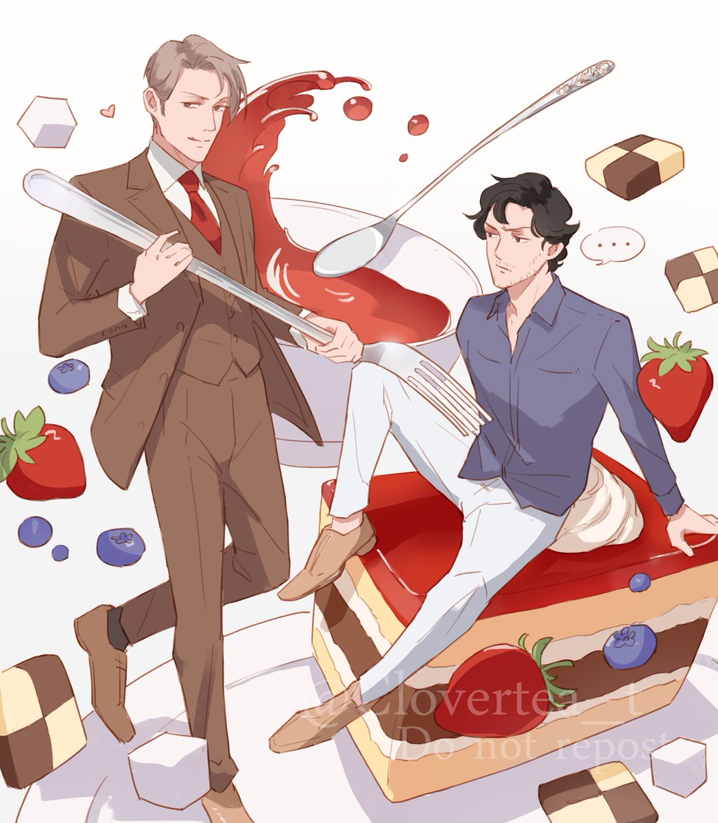 #Hannibal #Hannigram
teatime!