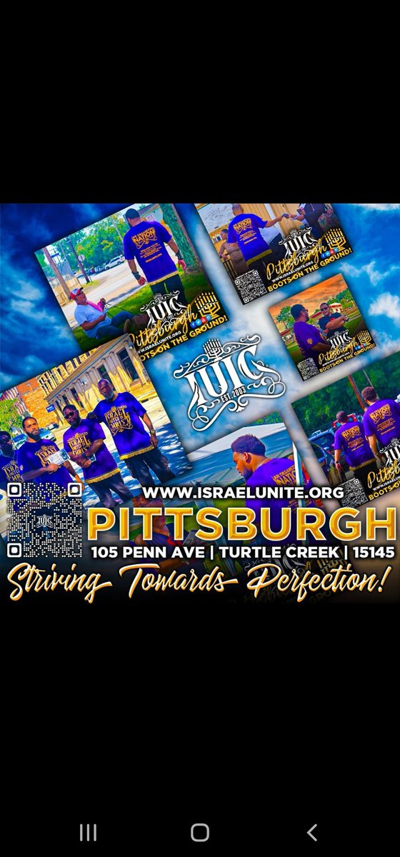The #Prophets hits the streets of #Pittsburgh with boots on the ground and ready to #win over the minds of our #people to bring them back to the #LORD through #repentance!

#IUICPittsburgh  #MissionPossible #BootsOnTheGround #Hebrews #StrivingTowardsPerfection
———————————————
Vi