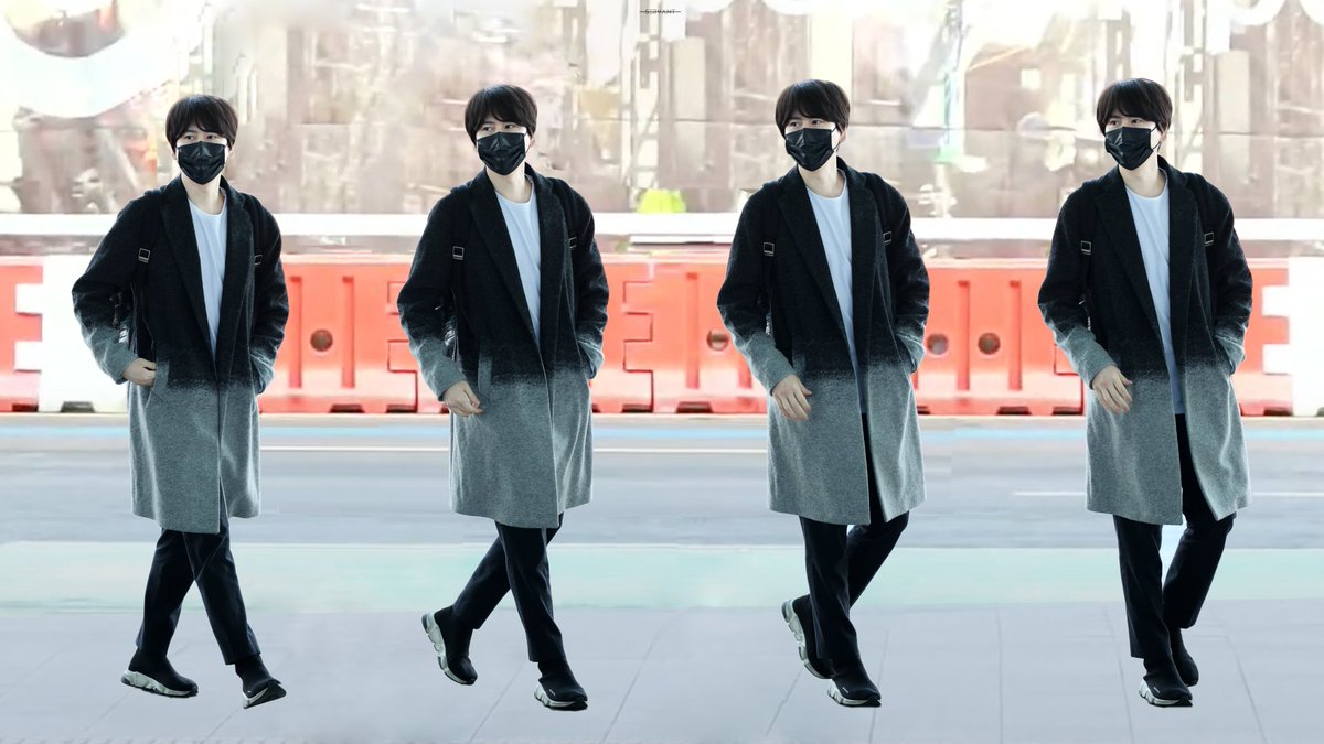 KYU_SERVANT's tweet photo. 20220329 출국 

런웨이에 나타난 아기 펭귄
   🐧😎🐧😎🐧😎🐧

#규현  #KYUHYUN
#キュヒョン #圭贤 
#규현아_사랑해 https://t.co/t9oGBfwyvL