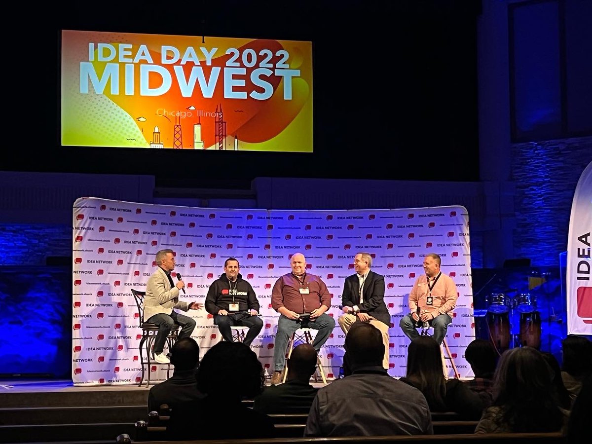 JosHershberger's tweet image. Enjoyed attending and presenting a session today at @TheIdeaDay’s Idea Day Midwest near Chicago, IL. My favorite part of these events is the opportunity to hear from church leaders on current challenges and opportunities in ministry. #IdeaDay