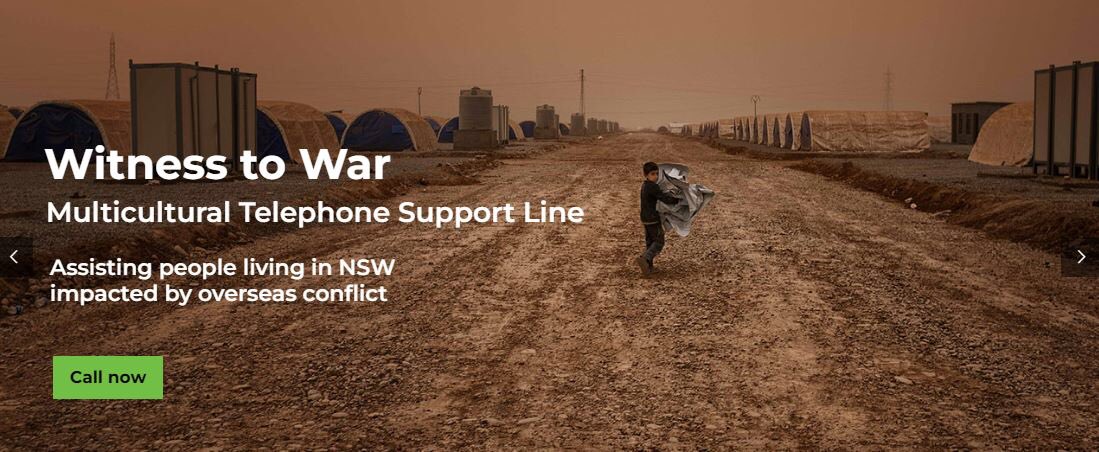 STARTTSNSW's tweet photo. MEDIA RELEASE: Witness to War – Multilingual telephone line launched to assist NSW residents impacted by overseas conflict. Read more ...
#witnesstowar #startts #multilingual #hotline #afghanistan #ukraine 
https://t.co/zx5bWj1YXY https://t.co/rpEiHCN7HL