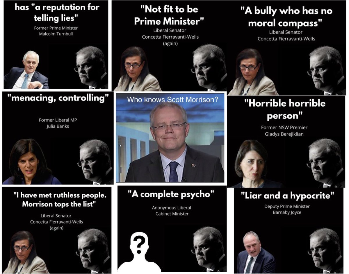 MigrationParty's tweet image. What a top bloke. #ScottyTheCompletePsycho #ScottyTheScumbag  #ScottytheFailure #ConcettaFierravantiWells #Budget22 #NPC #Frydenberg #VoteJoshOut