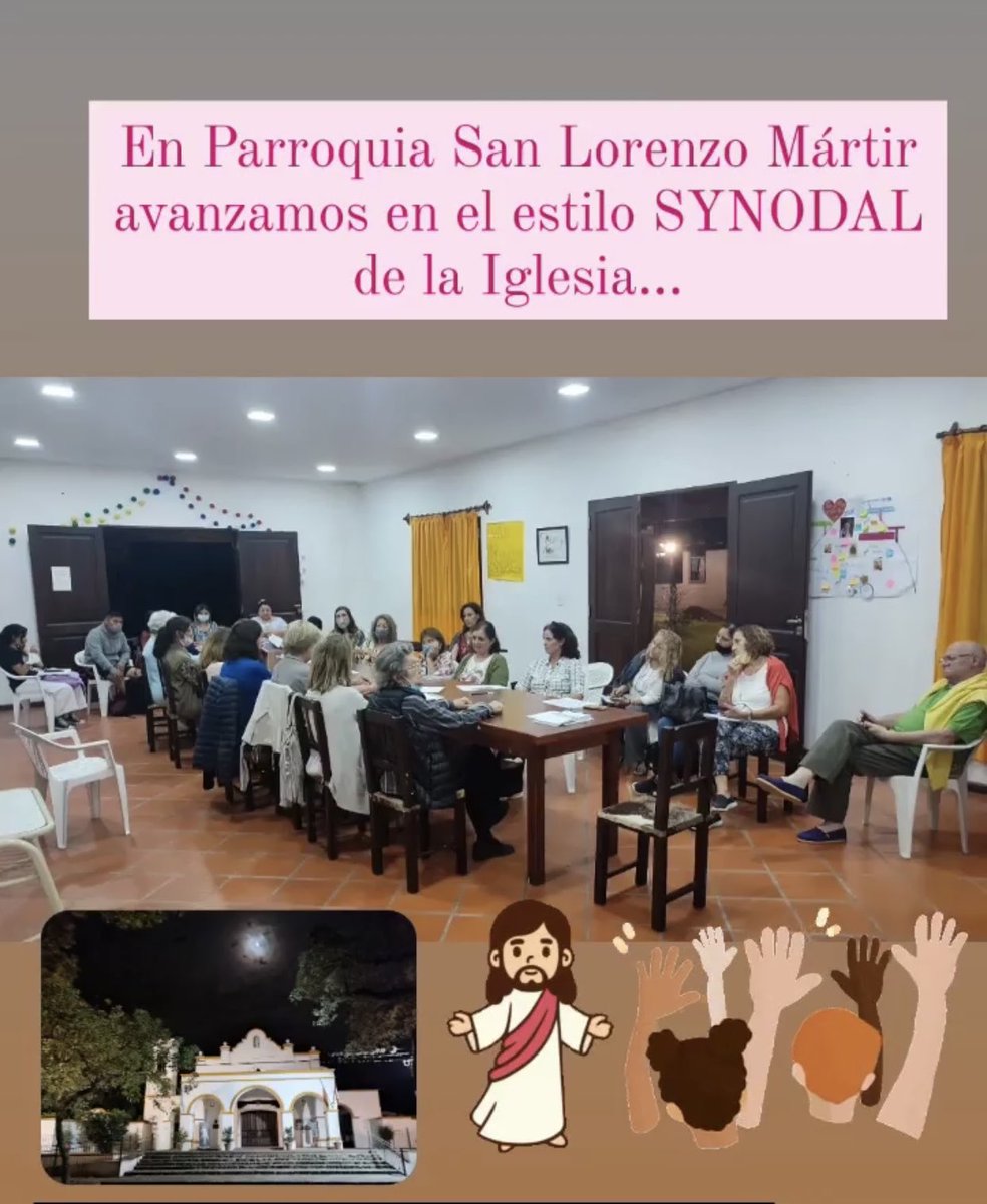 synodalsalta's tweet photo. Sinodalidad en marcha. Pquia. San Lorenzo https://t.co/jpSgEyUx3i